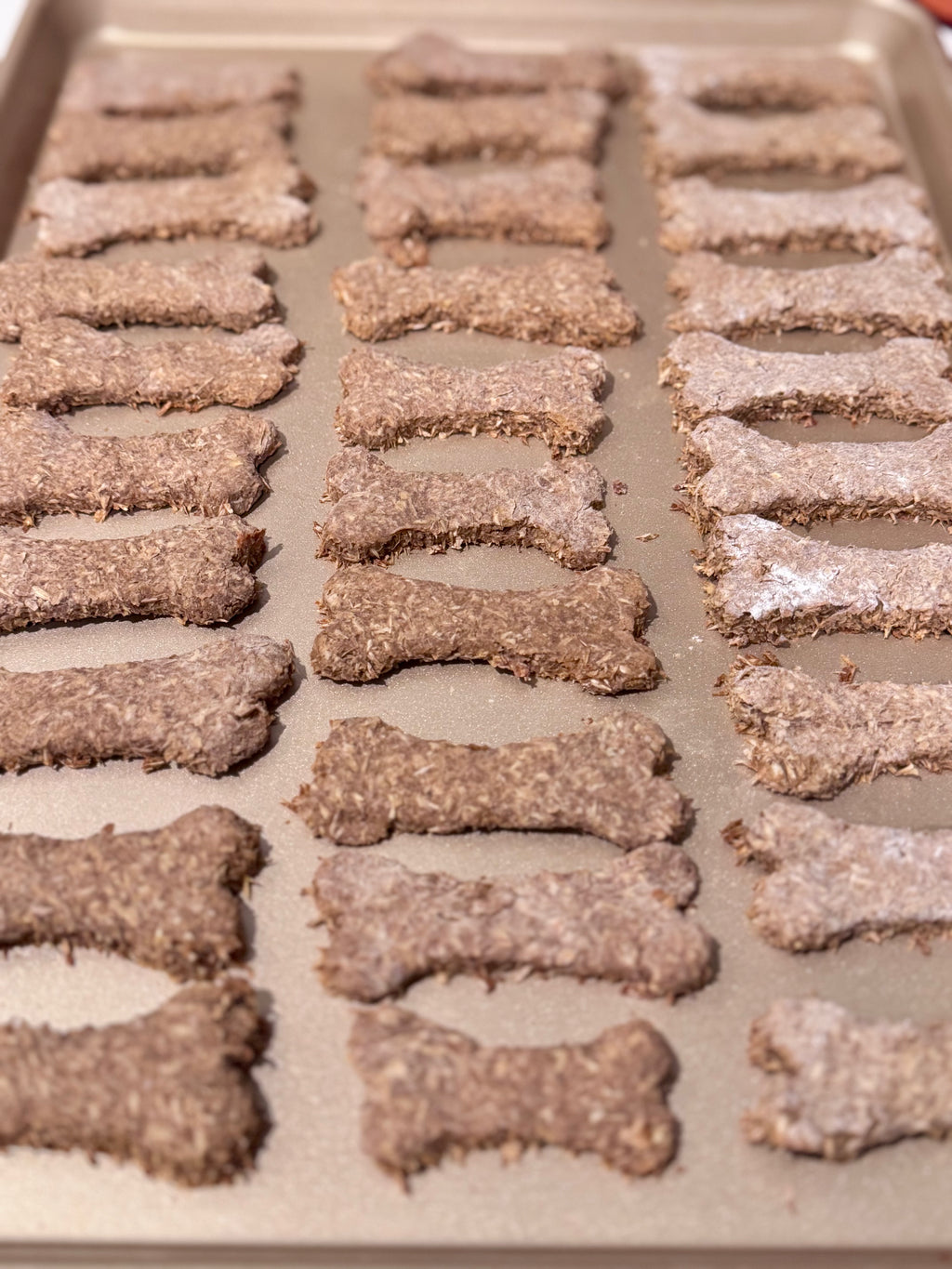 Spent Grain Dog Biscuits