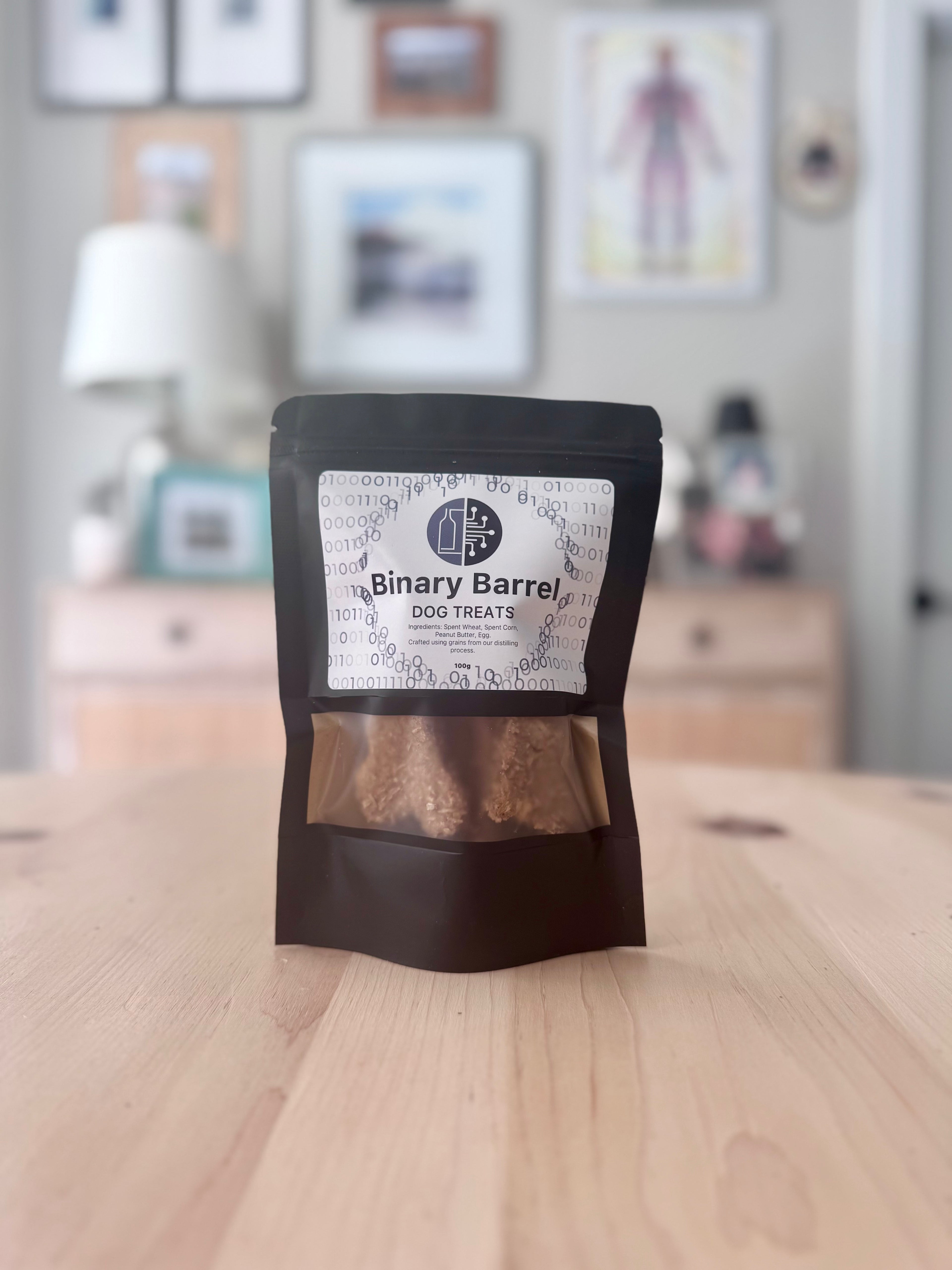 Spent Grain Dog Biscuits